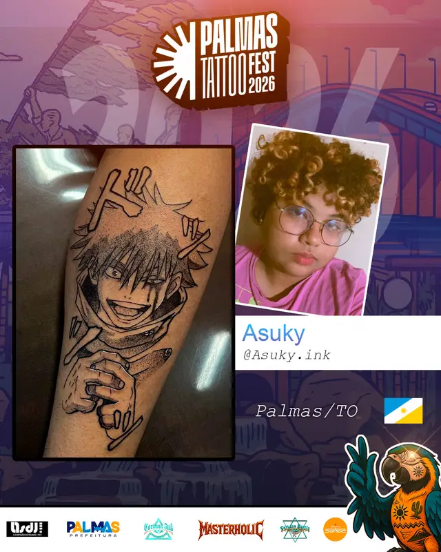 Arte de divulgação de Asuky