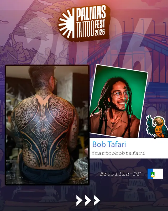 Arte de divulgação de Bob Tafari