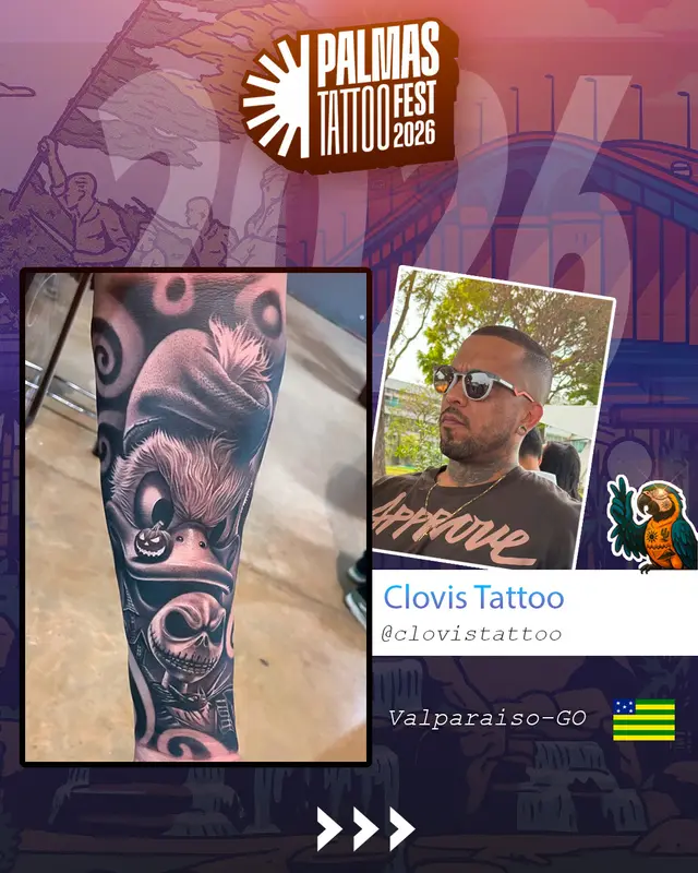 Arte de divulgação de Clovis Tattoo