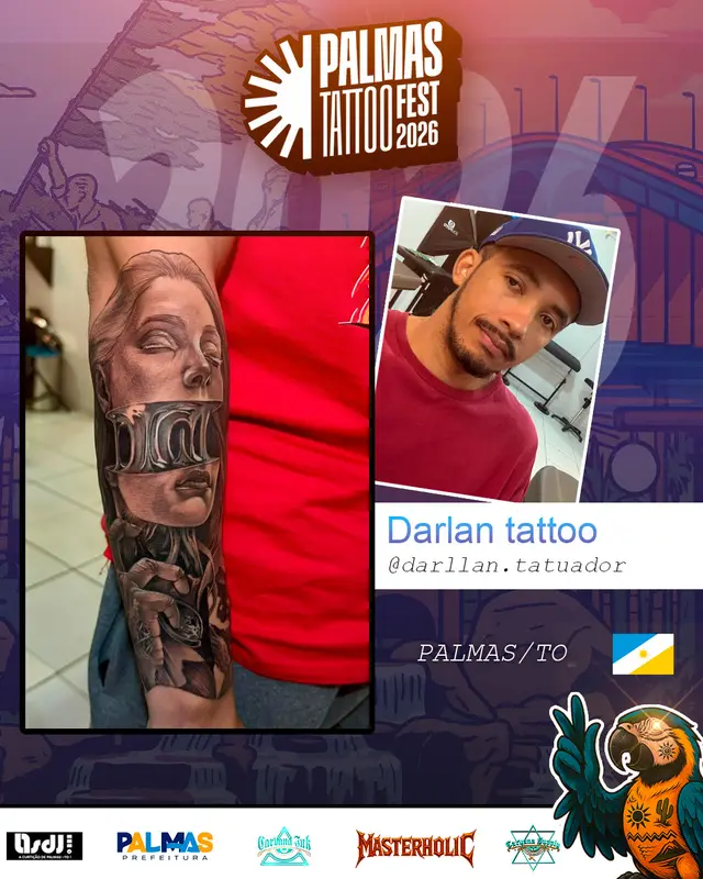 Arte de divulgação de Darlan Tattoo