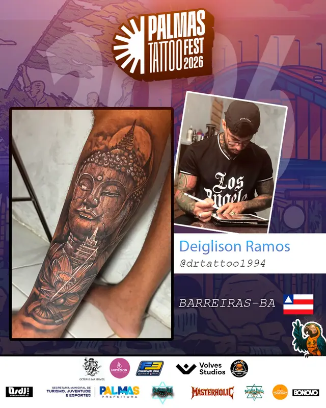 Arte de divulgação de Deiglison Ramos
