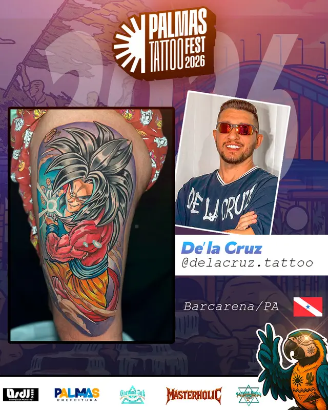 Arte de divulgação de De'la Cruz