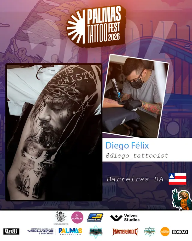 Arte de divulgação de Diego Félix