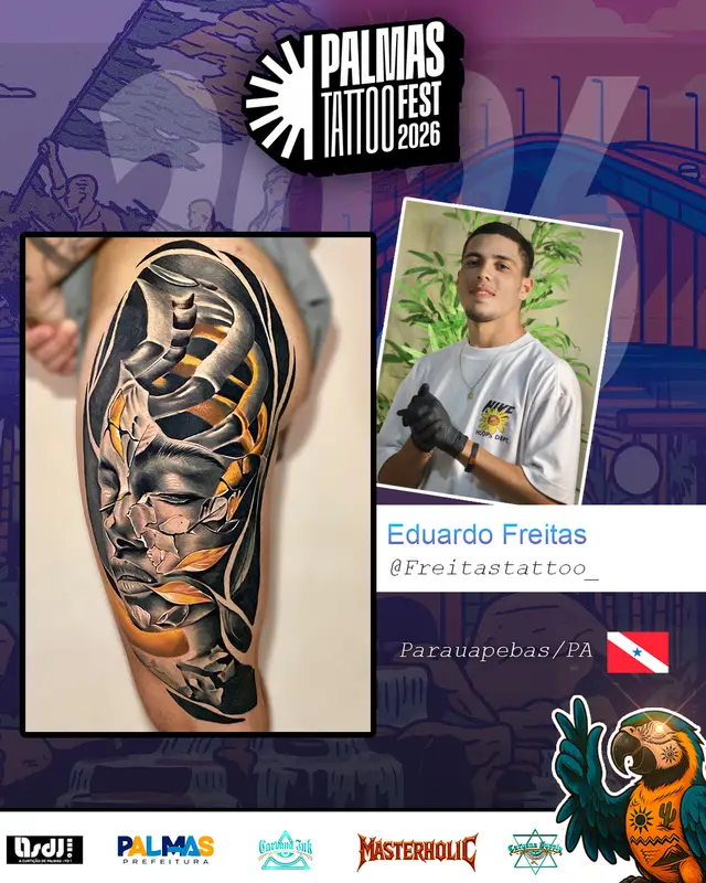 Arte de divulgação de Eduardo Freitas