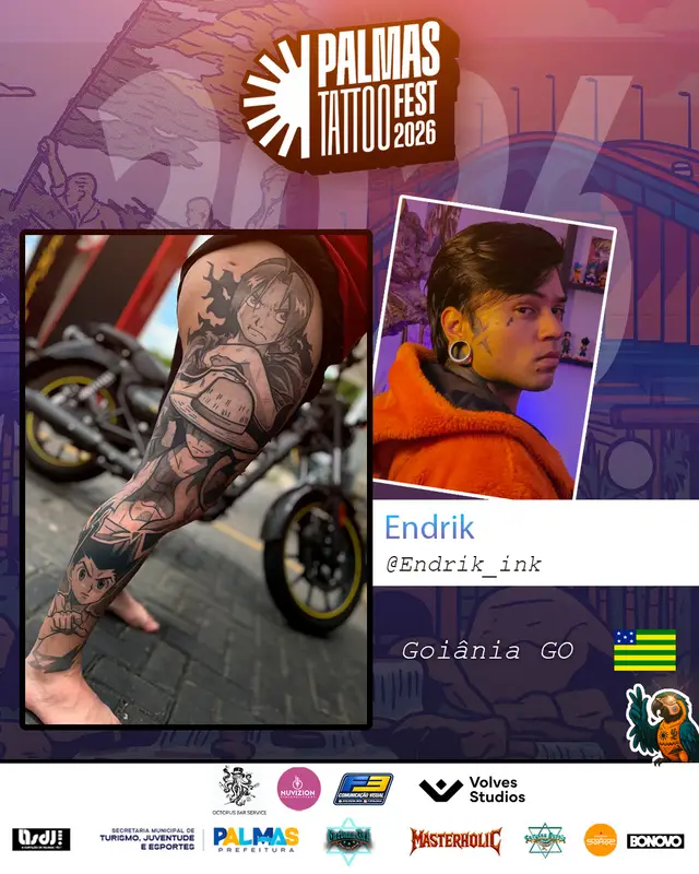 Arte de divulgação de Endrik