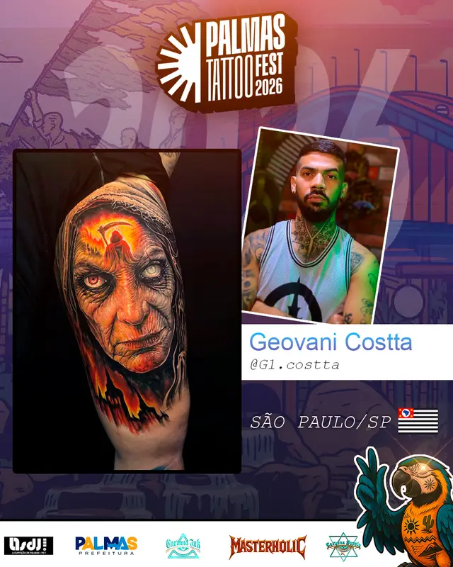 Arte de divulgação de Geovani Costta