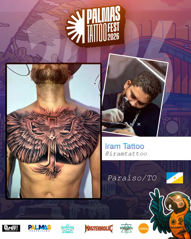 Arte de divulgação de Iram Tattoo