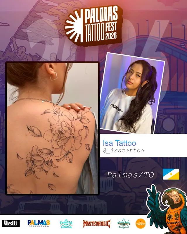 Arte de divulgação de Isa Tattoo