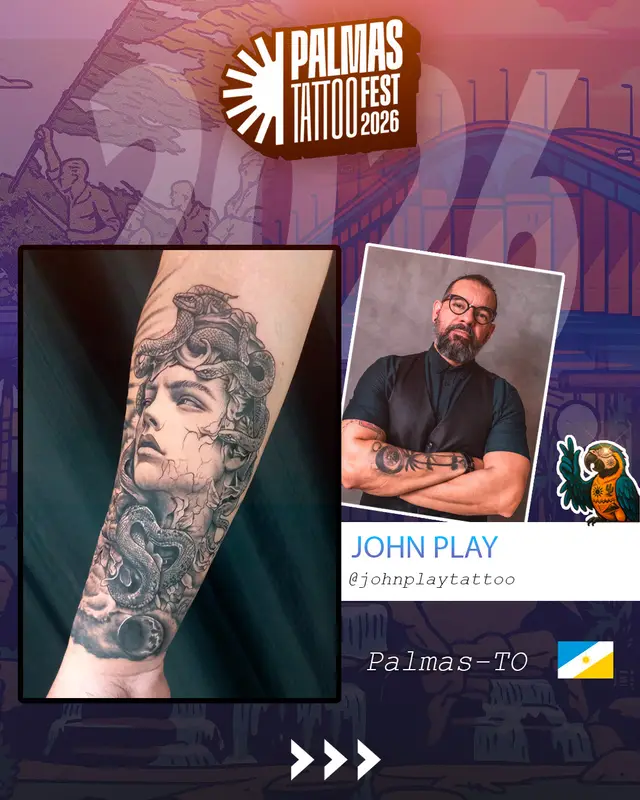 Arte de divulgação de John Play