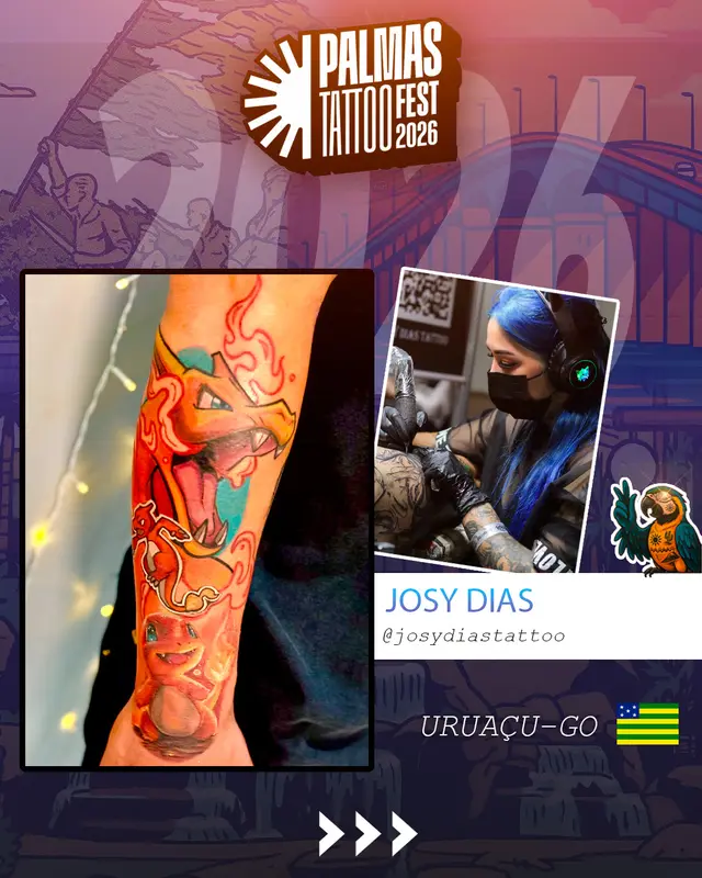 Arte de divulgação de Josy Dias