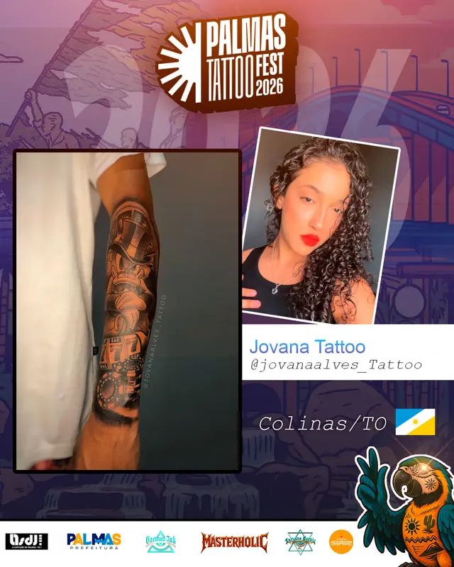 Arte de divulgação de Jovana Tattoo