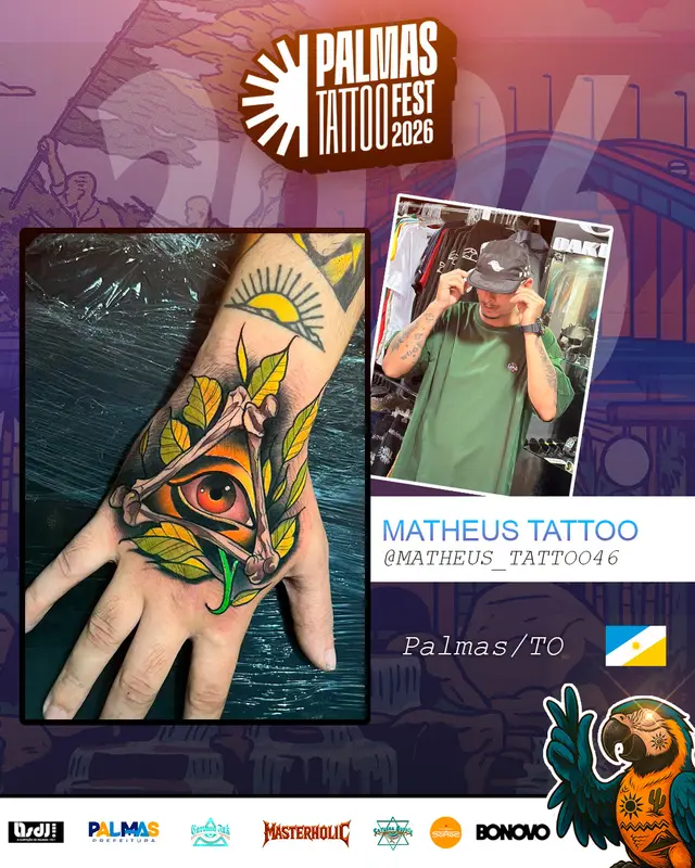 Arte de divulgação de Matheus Tattoo