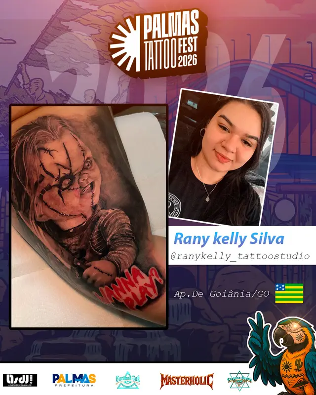 Arte de divulgação de Rany Kelly Silva