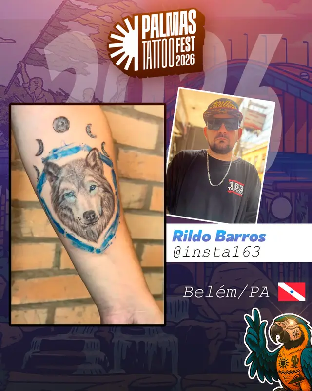 Arte de divulgação de Rildo Barros
