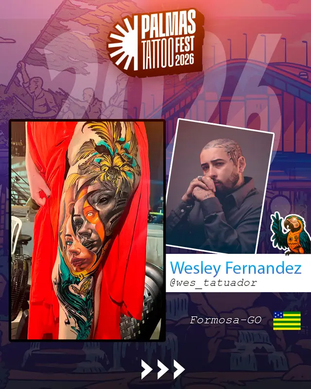 Arte de divulgação de Wesley Fernandez