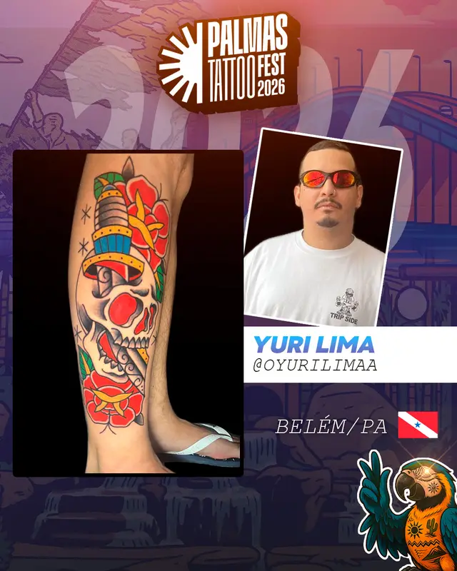 Arte de divulgação de Yuri Lima