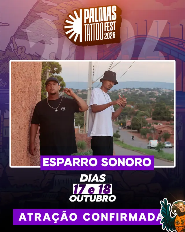 Arte de divulgação de Esparro Sonoro