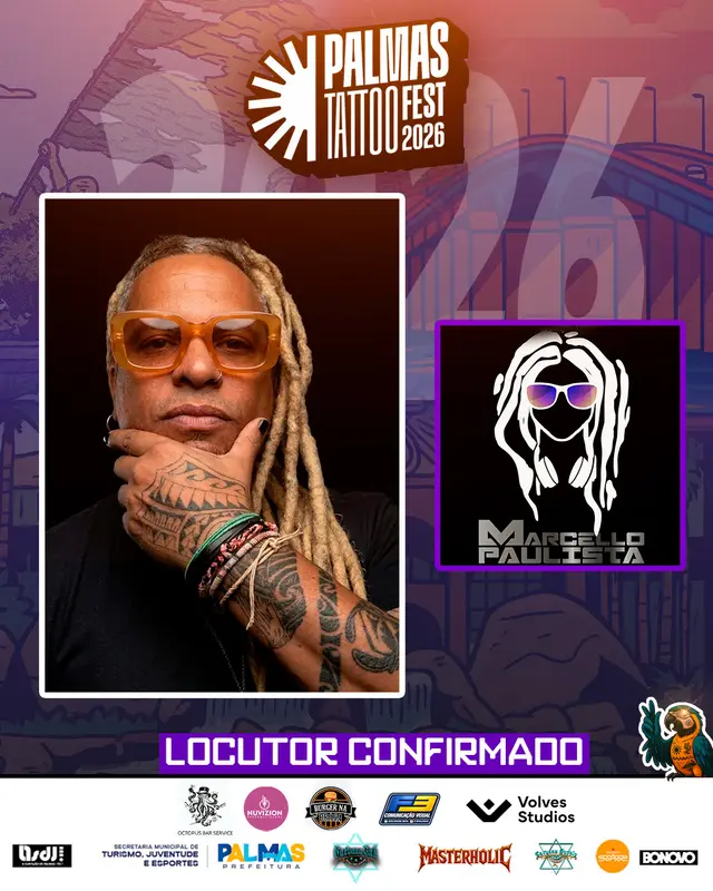 Arte de divulgação de Marcello Paulista