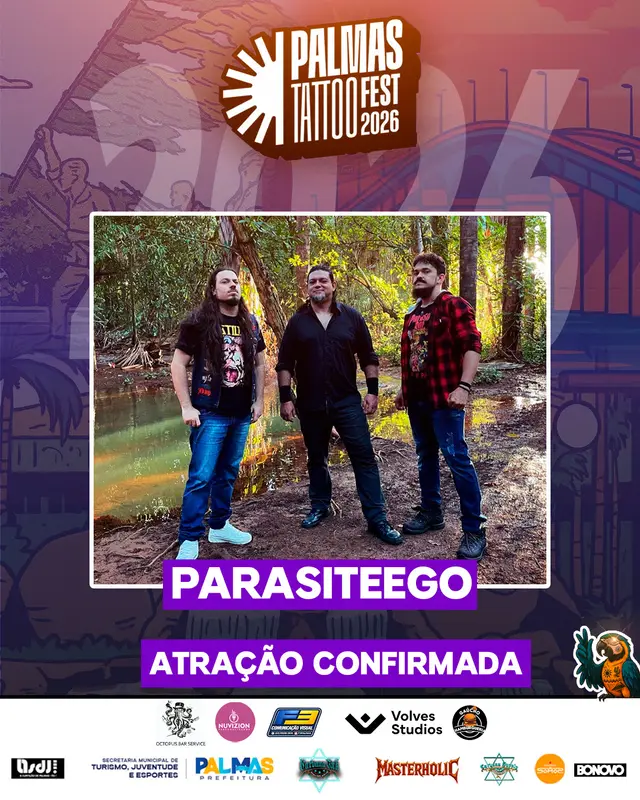 Arte de divulgação de Parasiteego