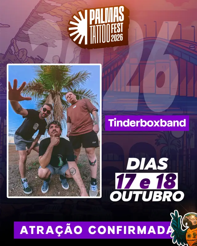 Arte de divulgação de Tinderboxband